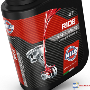 Huile moteur 4T, NILS Ride, 10W40 synthétique 1L