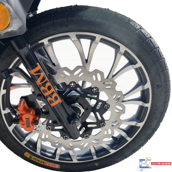 MOTOCYCLE BBM MEGATRON 125CC GRIS MATTE / ORANGE