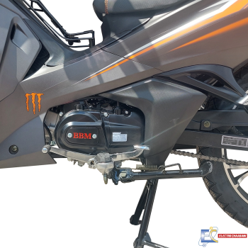 MOTOCYCLE BBM MEGATRON 125CC GRIS MATTE / ORANGE