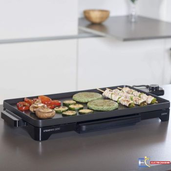 Grille Plancha Electrique TAURUS Steak max 2200W - Noir - 968135000