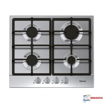 Plaque De Cuisson Focus 4 Feux 60Cm Inox - F.4008XS