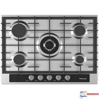 Plaque De Cuisson Focus 5 Feux 70Cm Inox - F.4003XS