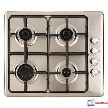 Plaque de Cuisson FRANCO 60341-I 4 Feux 60 cm Inox