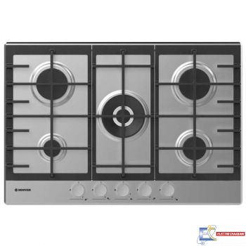 Plaque De Cuisson HOOVER 5 Feux - HHG75SWMX - INOX