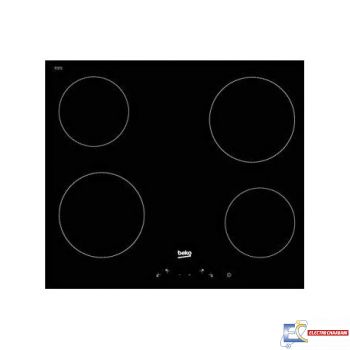 Plaque de Cuisson BEKO Vitrocéramique 4 Feux 60 cm Noir HIC64401