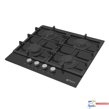 Plaque De Cuisson Enc Franco Fr-444bf 4 feux noir - 60 cm