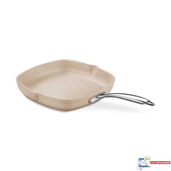 Poêle Grill Granita KORKMAZ 28X28 cm - Beige A1268