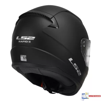 Casque LS2 Rapid II Solid Matt Black - L