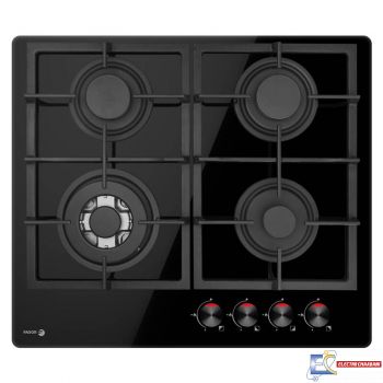 Plaque De Cuisson Vitro FAGOR 3CFI-4GLSTA - 4 Feux - 60 cm - Noir