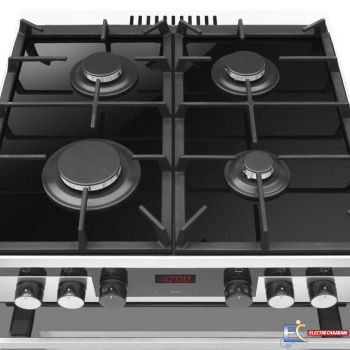 Cuisinière a gaz FAGOR 3CLG-610BX Premium - 77 L - Four électrique multifonction