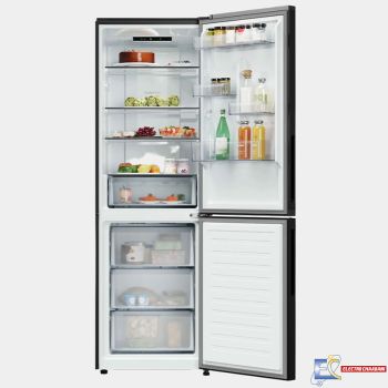 Réfrigérateur Combiné HOOVER HONCQ2T618EB 355Litres - Inverter - NoFrost - Noir