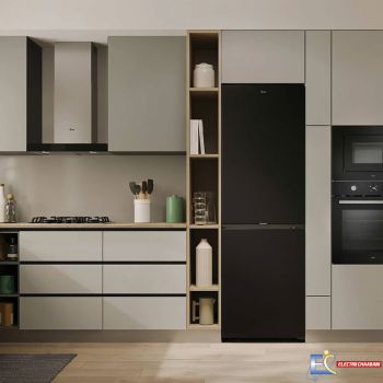 Réfrigérateur Combiné HOOVER HONCQ2T618EB 355Litres - Inverter - NoFrost - Noir