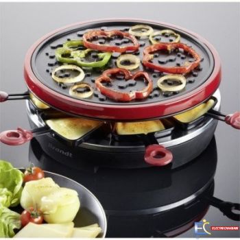 RACLETTE BRANDT RAC800MG NOIR/ ROUGE