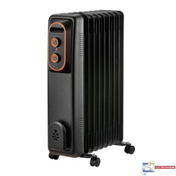 Radiateur Bain d'Huile BIOLUX RB2005 9 Éléments 2000W - Noir