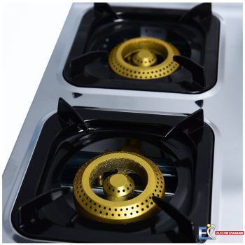 Réchaud Plat à Gaz FLORENCE 7104 4 Feux - Inox