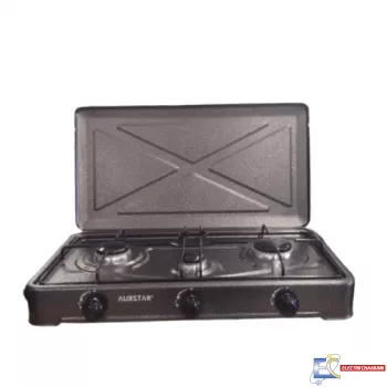 Réchaud a Gaz Auxstar 3 foyers- O-300G -Gris
