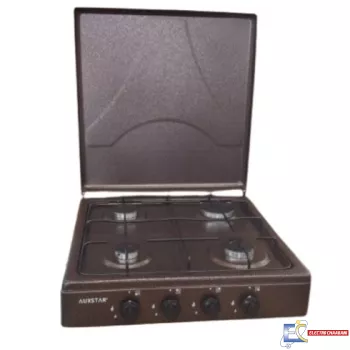 Réchaud a Gaz Auxstar 4 foyers - O-400G - Gris