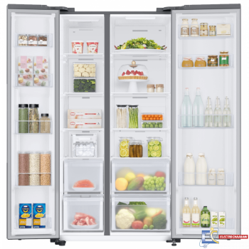 Réfrigérateur SAMSUNG Side By Side 652 Litres NoFrost - Silver - RS66A8100S9