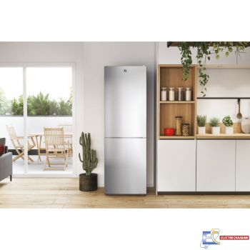 Réfrigérateur Combiné Hoover Nofrost 341L Silver - HOCE3T618ES