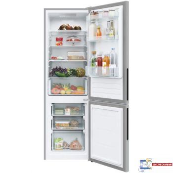 Réfrigérateur Combiné No Frost CANDY CCE4T618EX  WiFi - 341 L - Inox