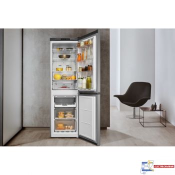 Réfrigérateur Combiné Whirlpool WFNF81EOX1 320L NoFrost - Inox