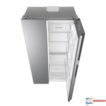 Réfrigérateur Side By Side HOOVER HHSWD918F1XK 500L NoFrost + Micro-onde