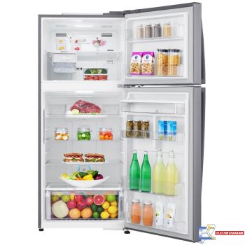 Réfrigérateur LG GL-F502HLHL No Frost - 438L  Avec Fontaine - Silver