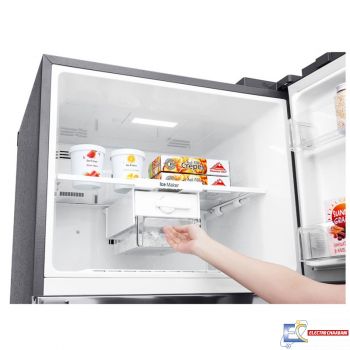 Réfrigérateur LG GL-F502HLHL No Frost - 438L  Avec Fontaine - Silver