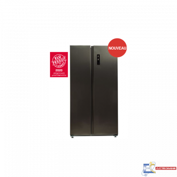 Réfrigérateur MONTBLANC Side By Side - 520L Inox  - RSM600X