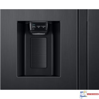 Réfrigérateur Samsung Side by Side RS68 Twin Cooling avec distributeur d'eau 609L - Noir