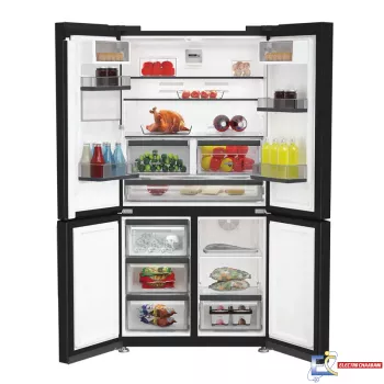 Réfrigérateur Side By Side WHIRLPOOL WQU391663WBNA 4 Portes NoFrost - 534 L - Noir