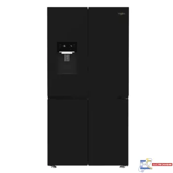 Réfrigérateur Side By Side WHIRLPOOL WQU391663WBNA 4 Portes NoFrost - 534 L - Noir