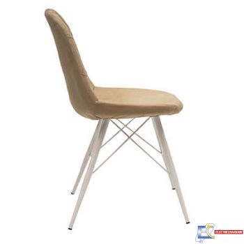 Chaise SOTUFAB Riveira noisette - CHP0056MRC-BC