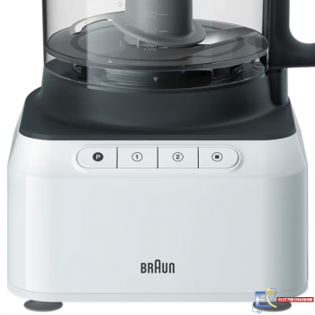 Robot Multifonctions BRAUN FP3131WH 800W - Blanc