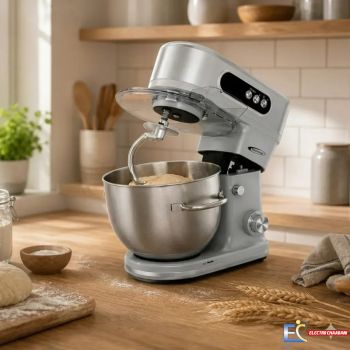 Robot Pétrin Florence 2000W - 12L - Afficheur LED - SM6451E - Gris