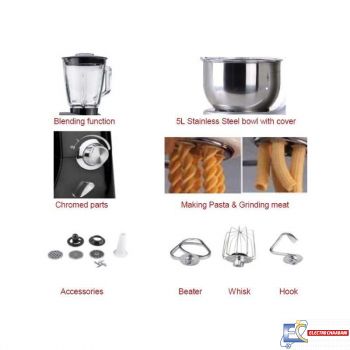 Robot Multifonctions TOPMATIC 1800W Rose Gold - PKM-1800.1BG