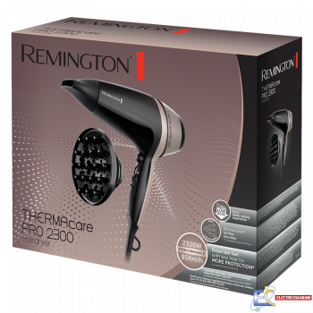 Sèche cheveux professionnel Remington D5715 2300W – Noir & Gold