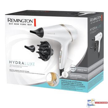 Sèche Cheveux REMINGTON Hydraluxe 2300W - Blanc