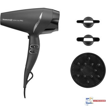 Sèche Cheveux Remington  Supercare Pro AC7250 - 2200W - Noir