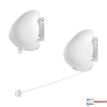 Séchoir mural LEIFHEIT Rollfix Single Longline  80 - 83106 - Blanc