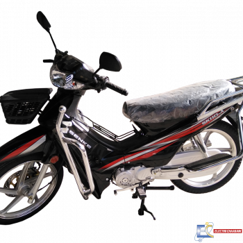 Motocycle SENKE SK 110 107 cm³ - NOIR + Repose pied - Carte Grise Offerte