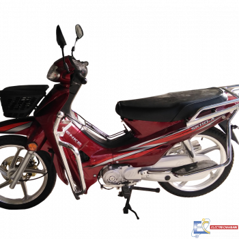 Motocycle SENKE SK 110 107 cm³ - Rouge + Repose pied - Carte Grise Offerte