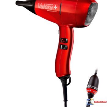 Sèche Cheveux VALERA SWISS Professionnel SN 9400 - 2400W - Nano Ionic - Rouge