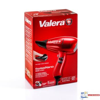 Sèche Cheveux VALERA SWISS Professionnel SN 9400 - 2400W - Nano Ionic - Rouge