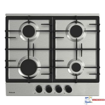 Plaque de Cuisson FOCUS F.408X 4 Feux 60 cm Inox