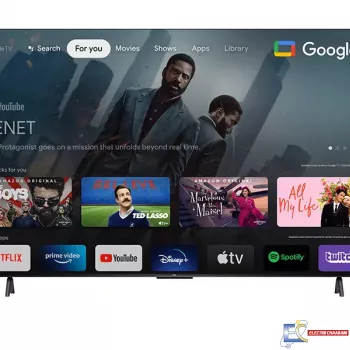 Televiseur Led TCL 65" 4K Ultra HD Smart TV Google - 65P735