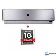 Climatiseur inverter Sharp split 18000 BTU - Chaud et Froid - AY-XP18UHE - Silver