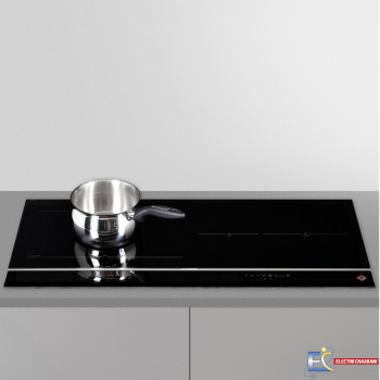 Table induction De Dietrich DPI7766XP - 90 cm - Noir Inox