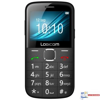 Téléphone Portable Logicom L-623 - Double SIM - Noir