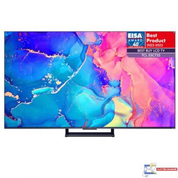 TÉLÉVISEUR TCL C735 55" 4K QLED GOOGLE TV & GAME MASTER PRO NOIR (55C735)